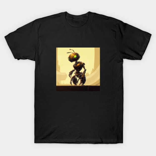 Ant Robot T-Shirt by Ginstore